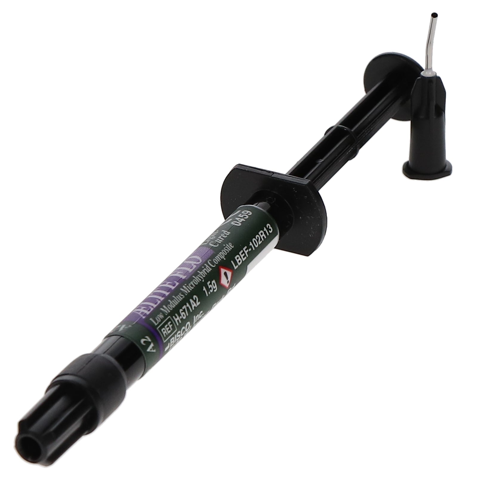 Bisco H671A2F AEliteFlo Light Cure Low Modulus Composite Syringe A2 1.5 Gm EXP Feb 2023 Bisco H671A2F AEliteFlo Light Cure Low Modulus Composite Syringe A2 1.5 Gm EXP Feb 2023